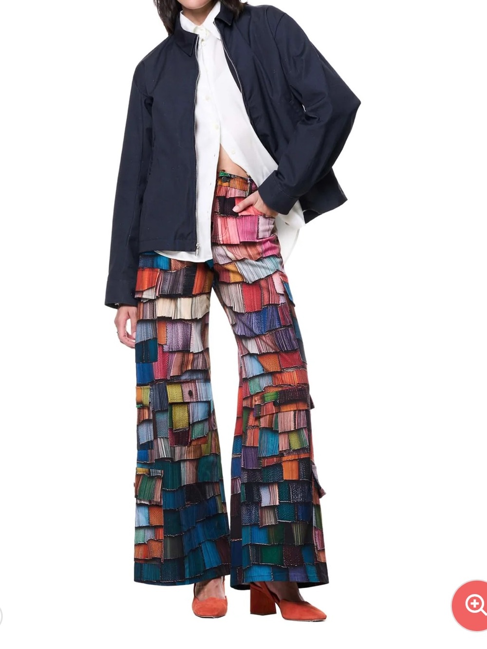 The Kit Cargo Pants Rainbow Fringe